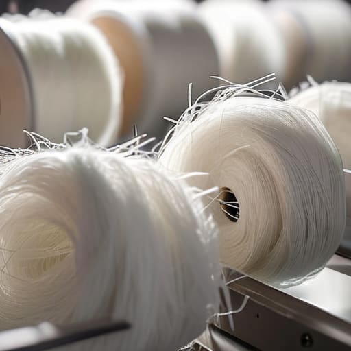 High-volume manufacturing using Carded Cotton fibers.