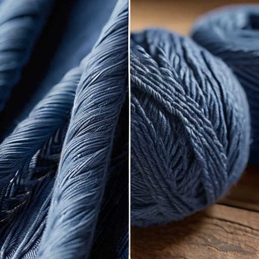 Decoding Indigo Dye Saturation and Denim Fabric Weight and Texture.