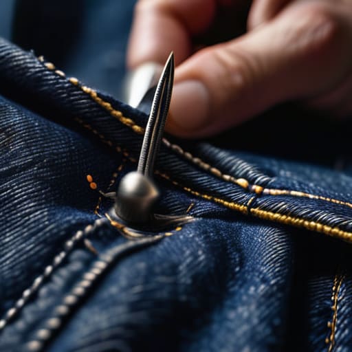 Common alterations explained: hemming and tapering.