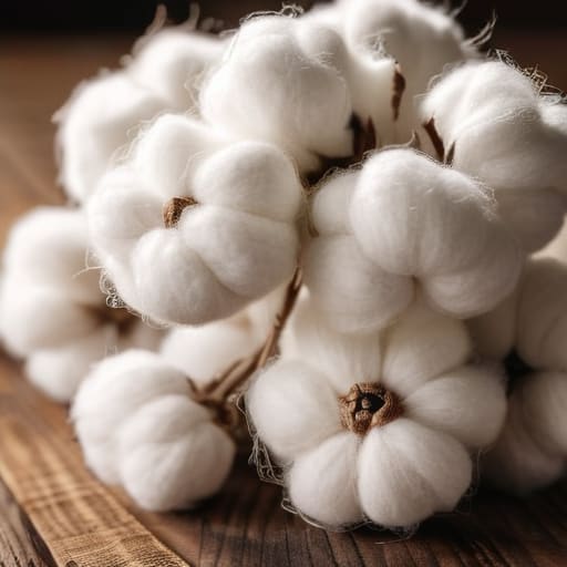 Comparing cotton and its varieties.