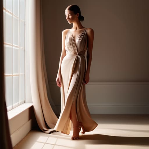 Clothing that does not fit around the midsection.