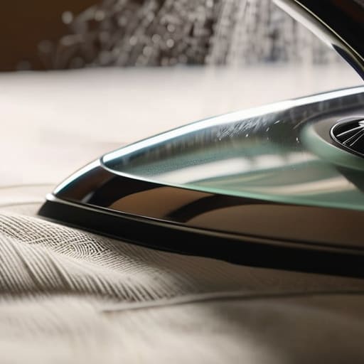 Steam for ironing and fabric response.