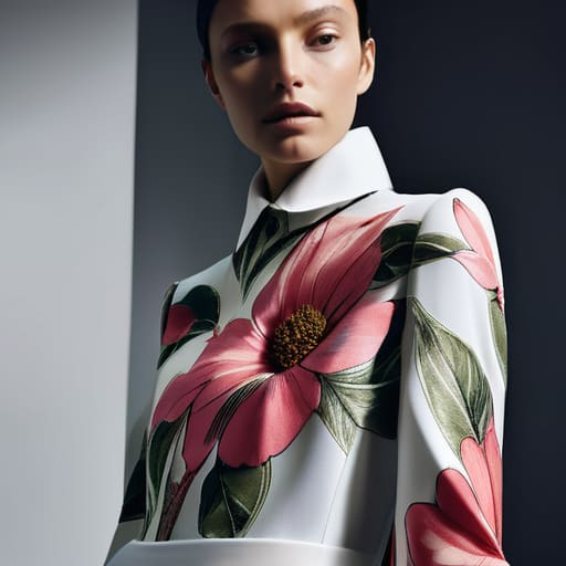 Fashion featuring oversized and all over prints.