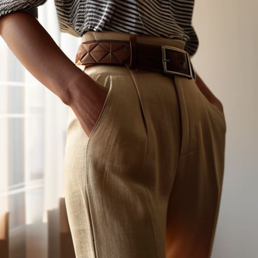 Rise in trousers and comfort explained.