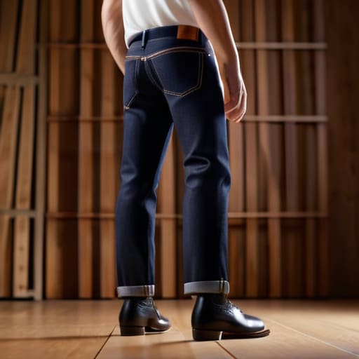 Tapered fit explained: wider top, narrower bottom.