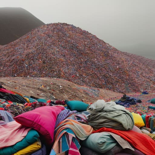 Infographic showing alarming clothing waste statistics.