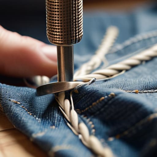 Repairing and extending garment life saves money.