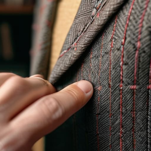 Spotting quality in used clothing via seams.