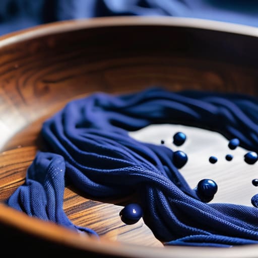 Natural fibres for dyeing clothes at home.